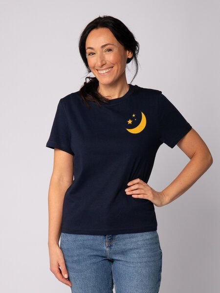 watapparel T-Shirt Frauen Moon & Stars