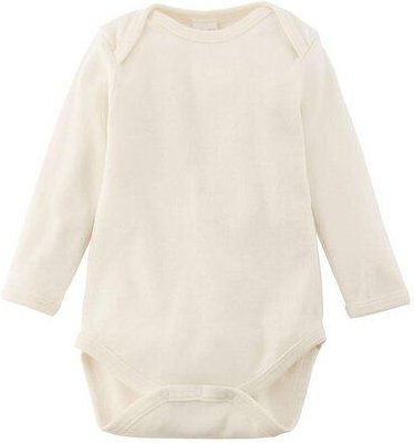 hessnatur Langarmbody Slim aus reiner Bio-Baumwolle