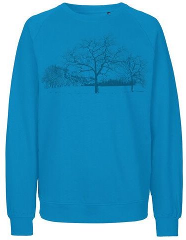 Peaces.bio - handbedruckte Biomode Sweatshirt Landscape Unisex
