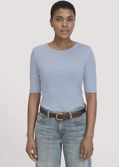 hessnatur Softrib T-Shirt Fitted aus Bio-Baumwolle und TENCEL Modal