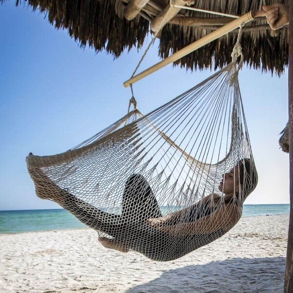 MacaMex Mexikanischer Netzhängesessel Baumwolle