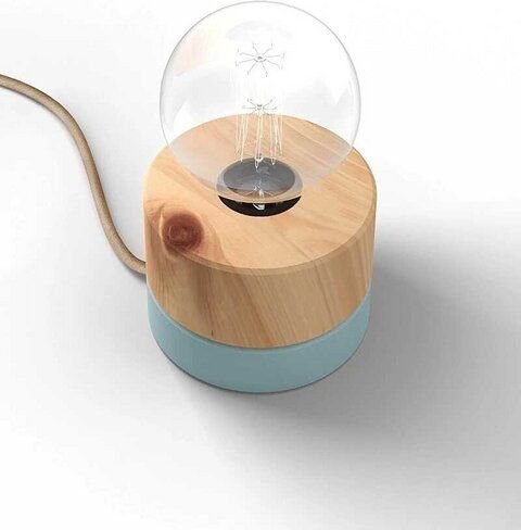 ALMUT von Wildheim Tischlampe Zirben Holz angesagte Pastelltöne skandinavisches Design