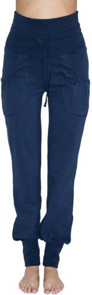 Leela Cotton Damen Yogahose 2 Farben Bio-Baumwolle Hose mit Taschen 4082