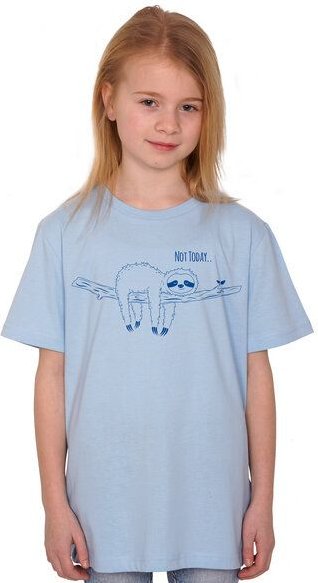 HANDGEDRUCKT "Not Today..." Kinder-T-Shirt