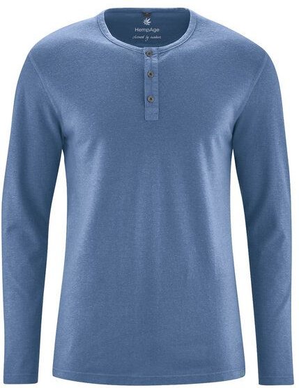 HempAge Herren Langarm-Shirt Hanf/Bio Baumwolle