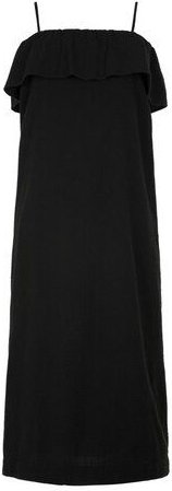 KnowledgeCotton Apparel Trägerkleid - Seersucker strap maxi dress - aus Bio-Baumwolle