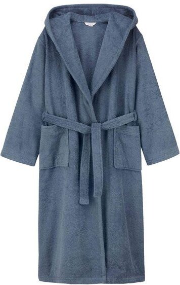hessnatur Langer Bademantel Relaxed aus reiner Bio-Baumwolle