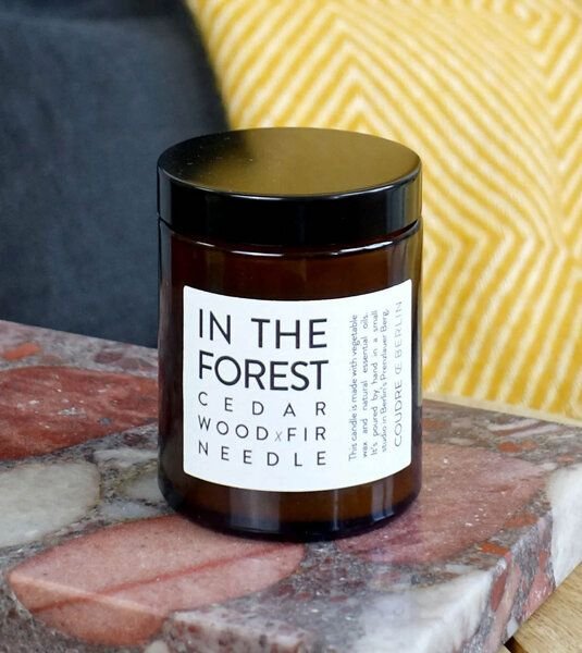 Coudre Berlin Duftkerze im Glas, Sojawachs und ätherische Öle