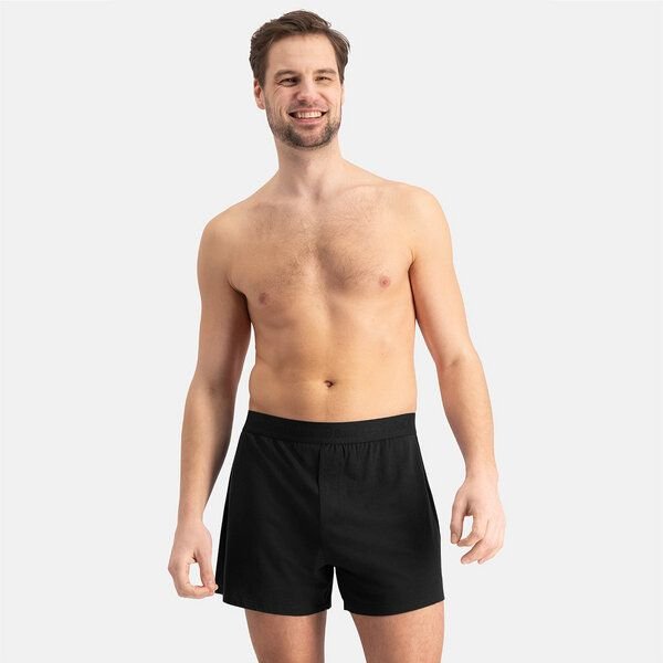 Thumbnail - Bamboo Basics Weite Herren Boxershorts KAY aus Bambusviskose / Biobaumwolle (2er Pack)