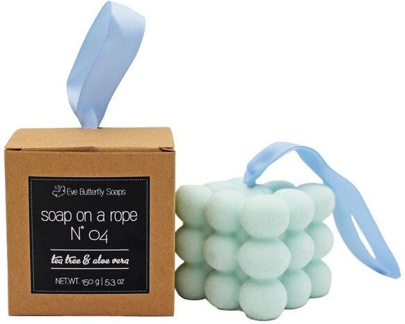 Thumbnail - Eve Butterfly Soaps Soap on a Rope | Massageseife mit Band | verschiedene Düfte