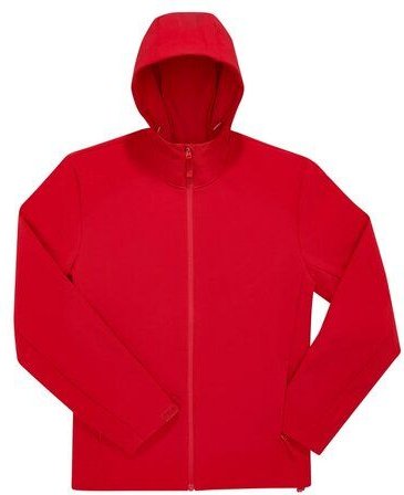 B&C Unisex Softshell-Jacke mit Kapuze Wasserdicht Atmungsaktiv Winddicht