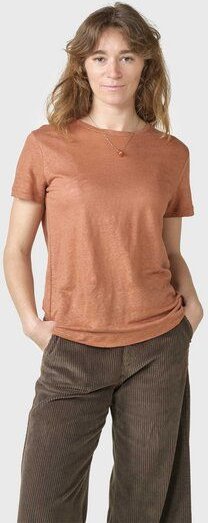 Klitmøller Collective Leinen T-shirt Modell: Rikke