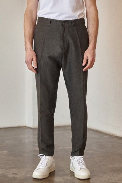 About Companions Entspannte Hose JOSTHA aus Winterleinenmischung