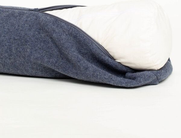 nahtur-design Nackenrolle aus Flauschloden mit Naturfüllung