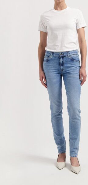 MUD Jeans Damen Jeans Skinny Fit "Skyler - Original Stone"