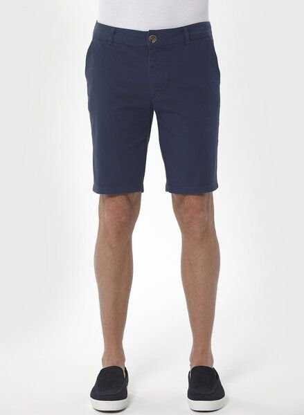 ORGANICATION Slim Chino-Shorts aus Bio-Baumwolle