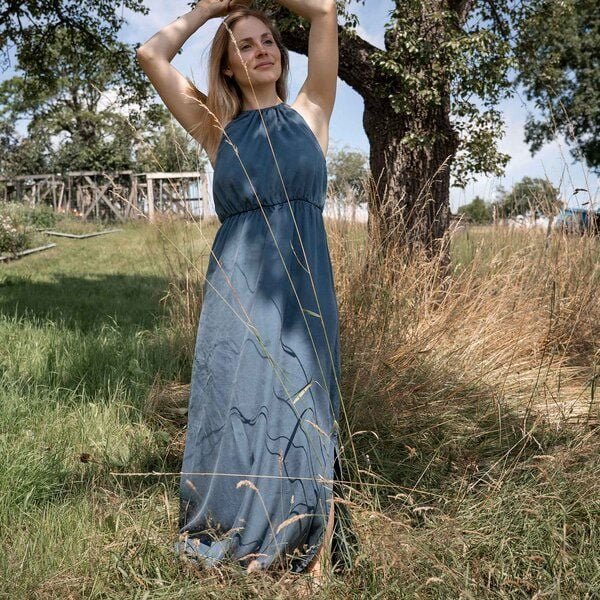 Vresh Clothing Yvonne - Maxi Kleid aus Tencel