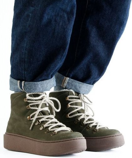 Grand Step Shoes Benja, gefütterte Schnürboots