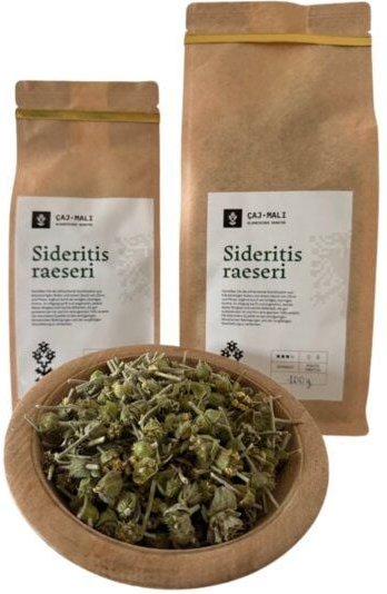 Griechischer Bergtee aus Albanien - Caj Mali - Sideritis Raeseri - geschnitten