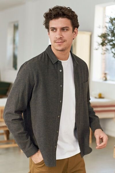 About Companions Flanellhemd SIMON aus Bio-Baumwolle