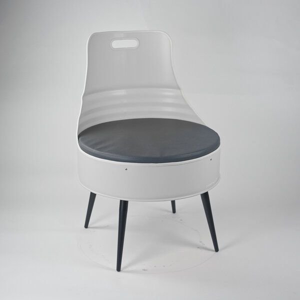 Lockengelöt Stuhl aus einem Hamburger Ölfass