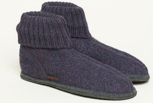 Kitz-Pichler Hüttenschuh Ötz - Hausschuh für Damen & Herren aus 100% Schurwolle