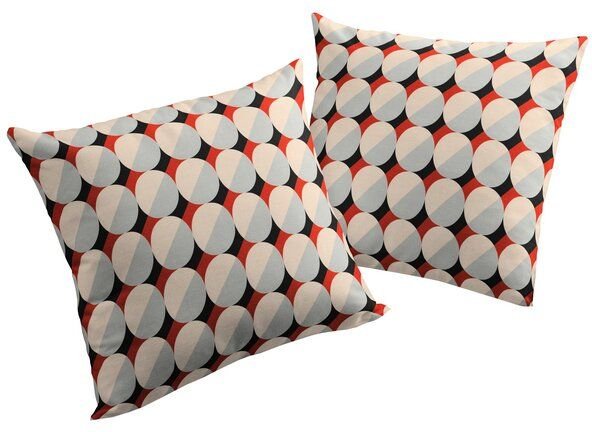 Nature by Adam Kissenhülle aus 100% Bio-Baumwolle - Made in Germany - Circles