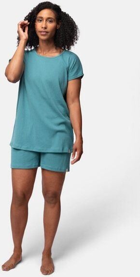 greenjama Damen T-Shirt aus Derby-Rib, GOTS-zertifiziert