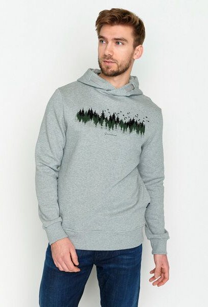 GREENBOMB Nature Birds Forest Star - Hoodie für Herren