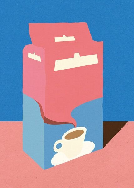 Photocircle Poster / Leinwandbild - Espresso Crema E Gusto Dolce