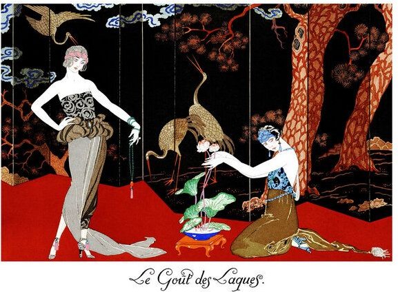 Photocircle Poster / Leinwandbild - Les Gout des Laques