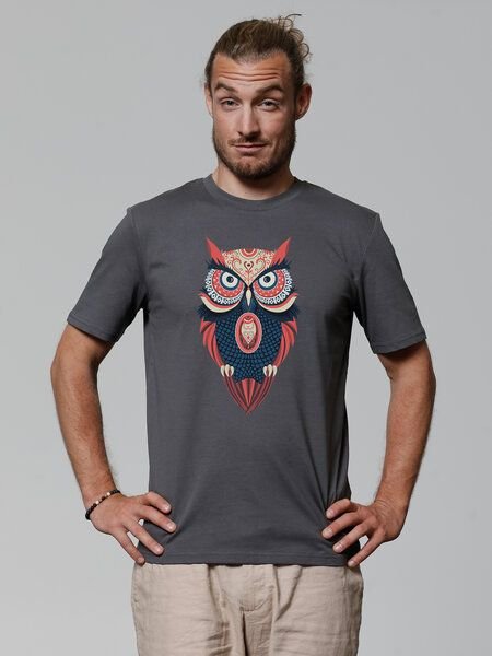 watapparel T-Shirt Unisex Colorful Owl