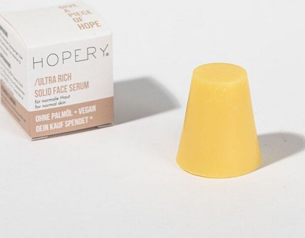 HOPERY Vegane Naturkosmetik Gesichtspflege für normale Haut - Ultra Rich Face Serum Normal Skin