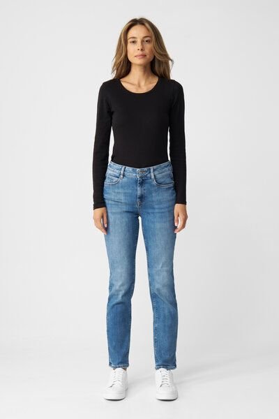 Thumbnail - Damen Jeans STELLAR Slim Straight DAWN Bio-Baumwolle