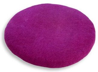 Frida Feeling Filz Sitzkissen, Ø ca 35 cm, gefüllt - verschiedene Farben