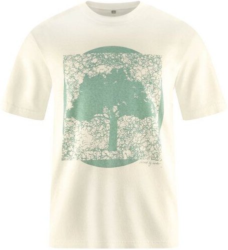HempAge Herren T-Shirt mit Print Hanf/Biobaumwolle