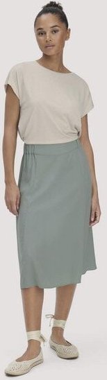 hessnatur Gewebe Rock Knielang SAXCELL aus Lyocell