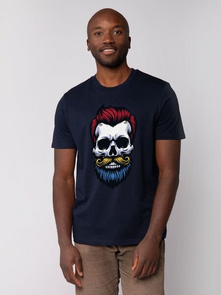 watapparel T-Shirt Unisex Hipster Skull