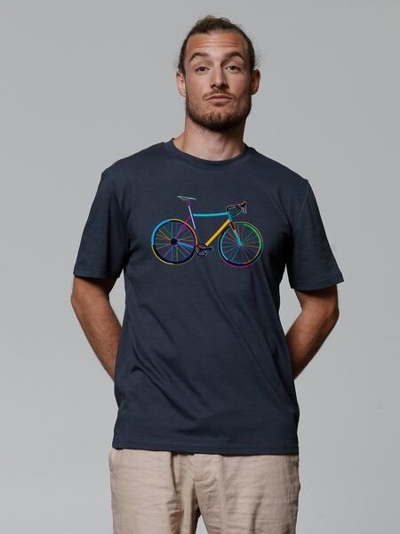 watapparel T-Shirt Fahrrad by night