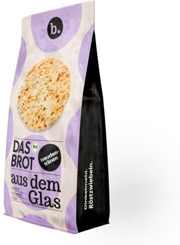 brotstoff Backmischung im Glas "Das Brot aus dem Glas" Bio-Freudentränen