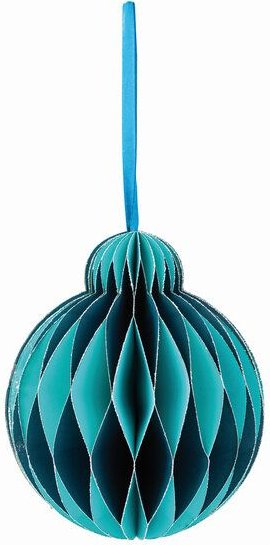 Thumbnail - El Puente Papier-Baumkugel "Honeycomb"