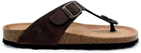 Vegane thies ® Eco Bio Thong Sandale aus rec. PET mit Kork-Tieffussbett MEN