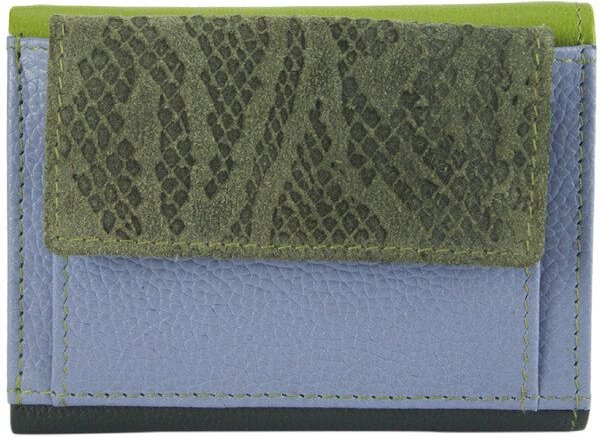 Sunsa Leder Geldbörse kleine Portemonnaie Brieftasche