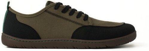 Vesica Piscis Footwear CLAXTON Vegan barefoot black-khaki