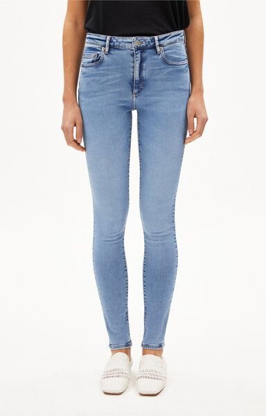 ARMEDANGELS TILLAA Damen Skinny Jeans Mid Waist Bio-Baumwoll Mix X-Stretch