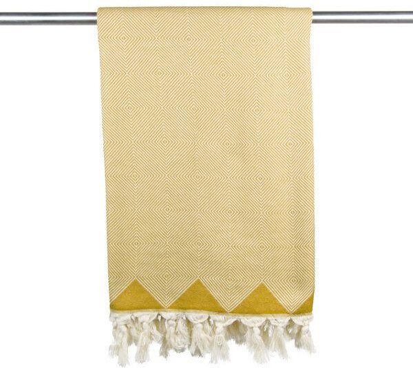 Yolunda Hamamtuch, Strandtuch "Kestane" Bio-Baumwolle in 12 Farben