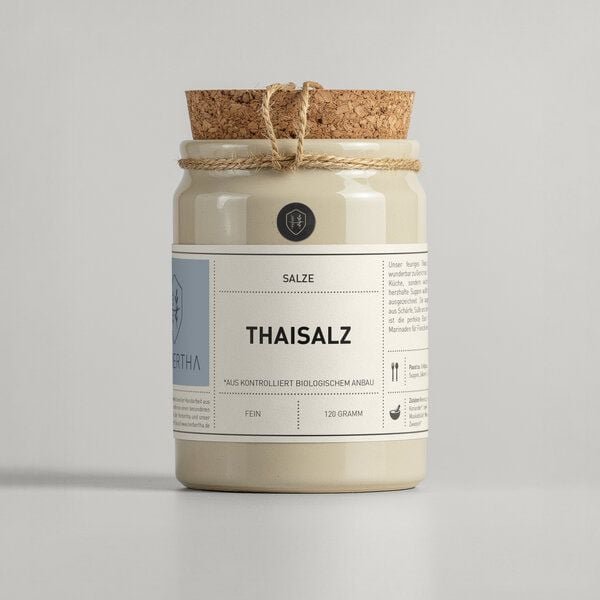 Herbertha Bio Thaisalz im Steinzeugtopf