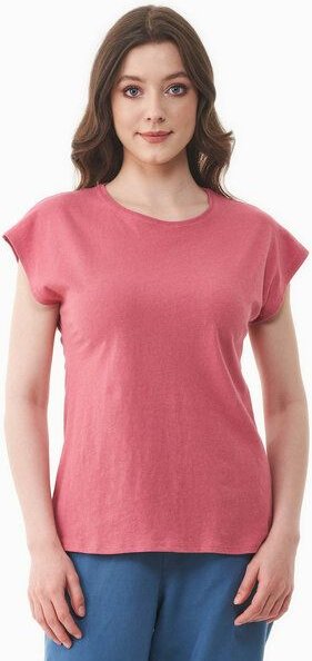 ORGANICATION T-shirt aus Bio-Baumwolle und Leinen