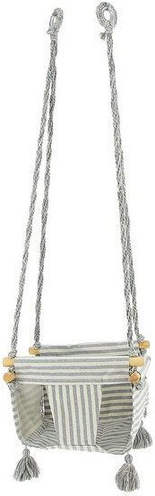 GLOBO Fair Trade Baby-Schaukelsitz DENIM aus Recycling-Jeansstoff