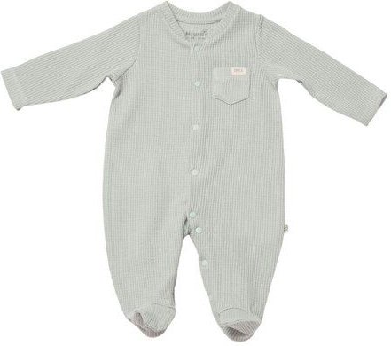 Biorganic Waffle Smile Baby Strampler